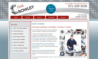 Call Crowley - plumbing in Northern Virginia